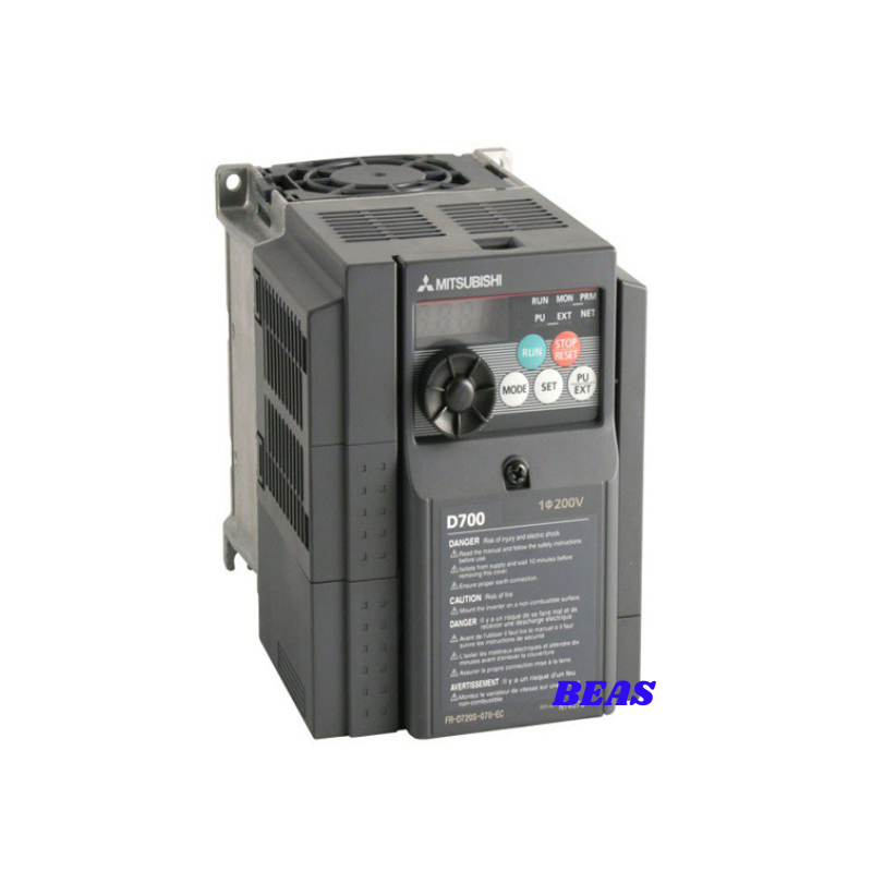 thumbnail image 2 of MITSUBISHI ELECTRIC FR-D720-0.4K Inverter - Three-phase 200V, 0.4kW Motor Capacity, Industrial Drive 2 of 9
