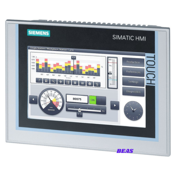 Siemens HMI 6AV2124-1JC01-0AX0 Key-Operation-9"